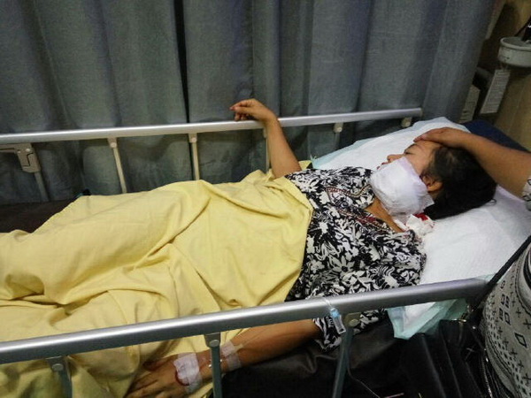 Bos Salon di Pandau Jaya, Siak Hulu Dibacok OTK